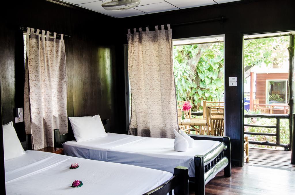 Sea Garden Hostels Haad Rin Bagian luar foto