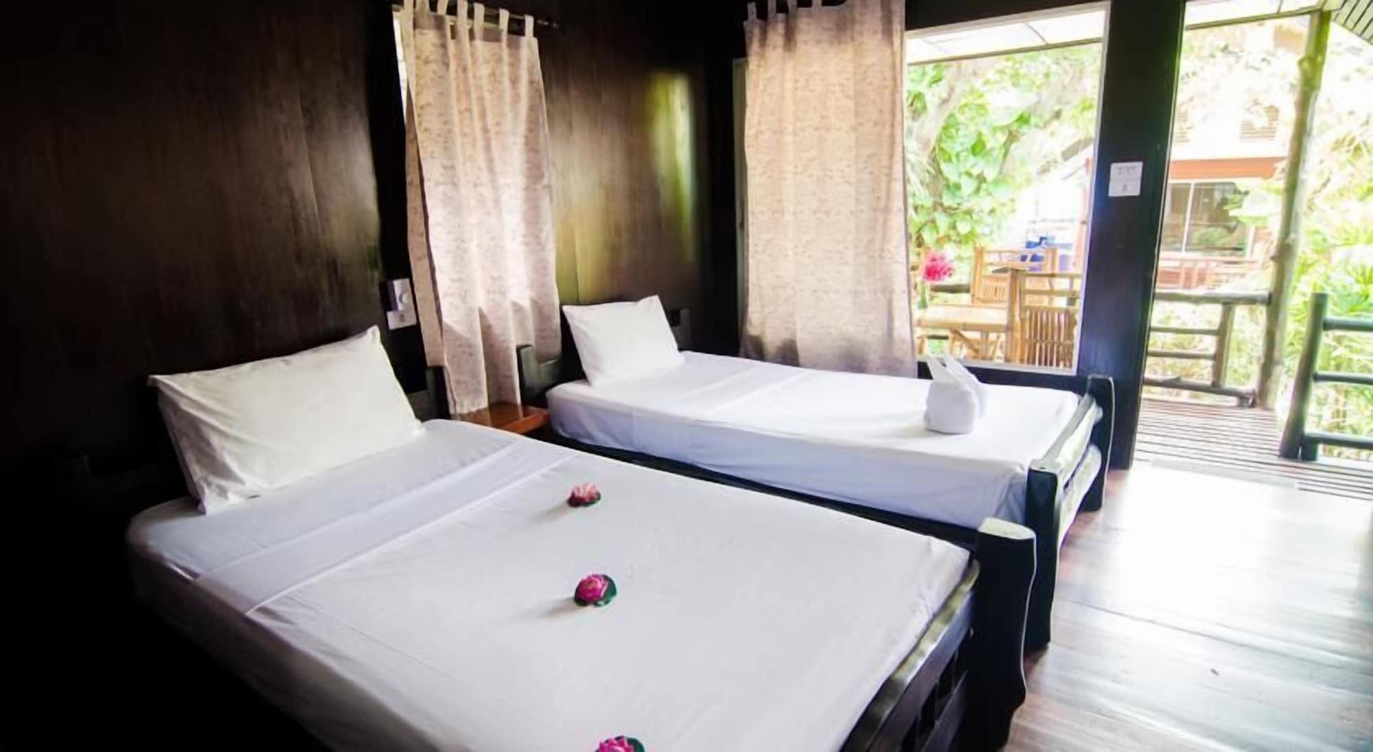 Sea Garden Hostels Haad Rin Bagian luar foto