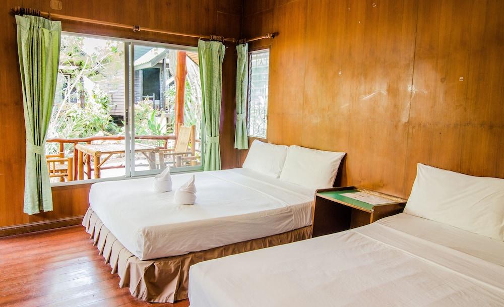 Sea Garden Hostels Haad Rin Bagian luar foto