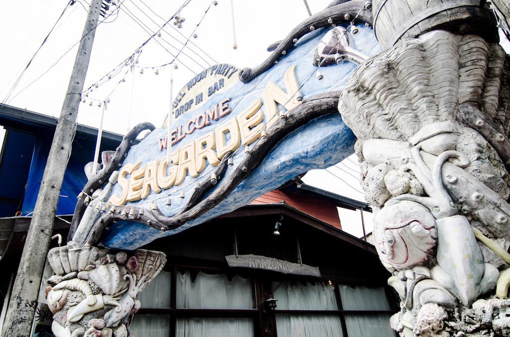 Sea Garden Hostels Haad Rin Bagian luar foto