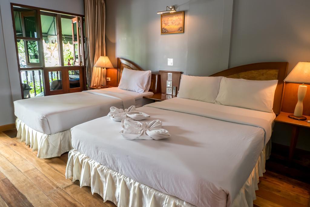 Sea Garden Hostels Haad Rin Bagian luar foto
