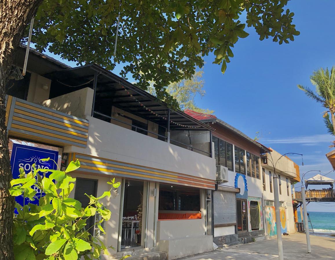 Sea Garden Hostels Haad Rin Bagian luar foto