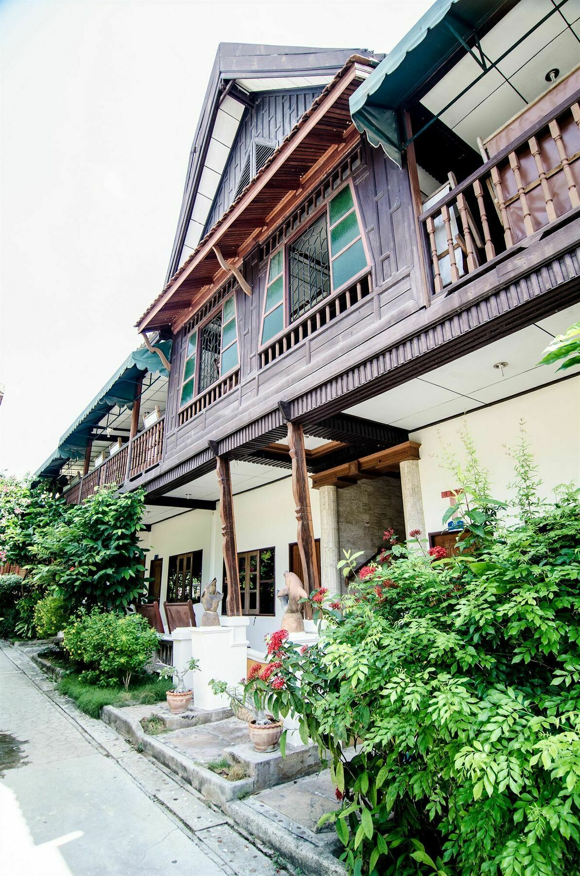 Sea Garden Hostels Haad Rin Bagian luar foto